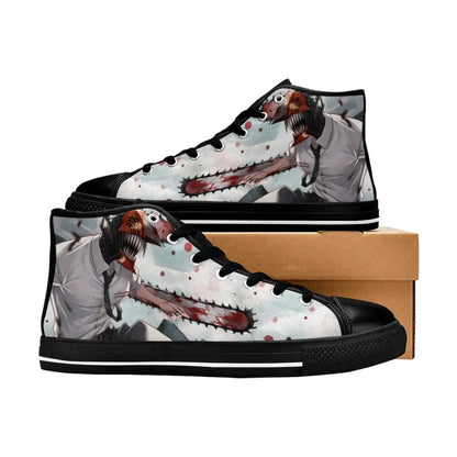 Chainsaw Man Denji Shoes High Top Sneakers