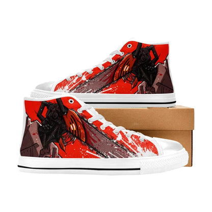 Chainsaw Man Denji Shoes High Top Sneakers