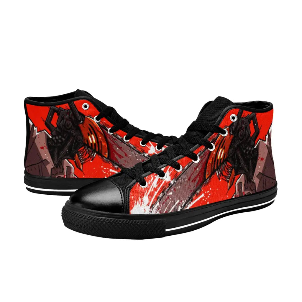 Chainsaw Man Denji Shoes High Top Sneakers