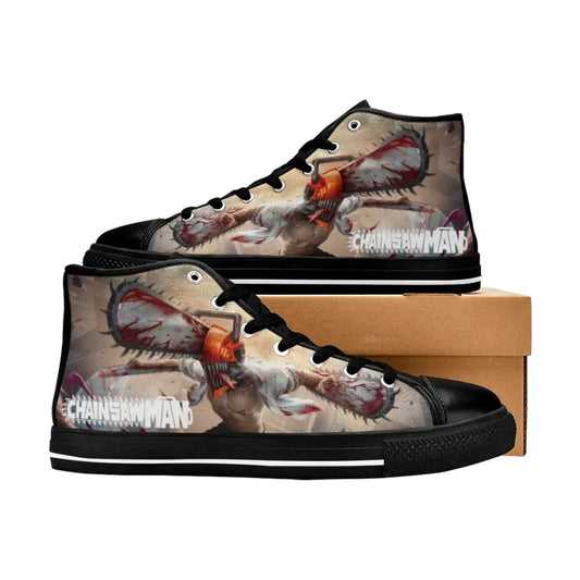 Chainsaw man Denji Shoes High Top Sneakers