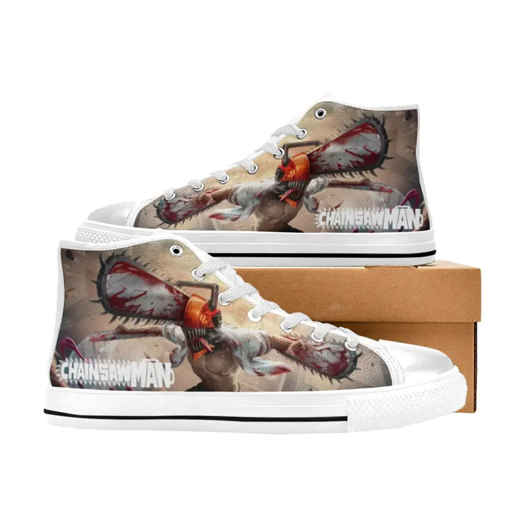 Chainsaw man Denji Shoes High Top Sneakers