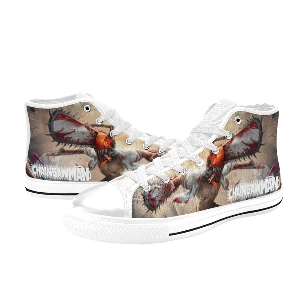 Chainsaw man Denji Shoes High Top Sneakers