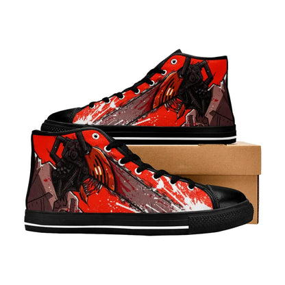 Chainsaw Man Denji Shoes High Top Sneakers