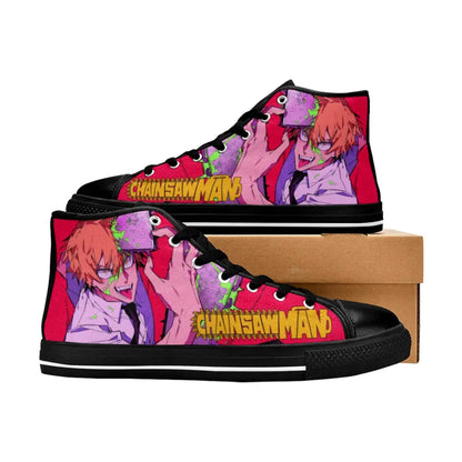 Chainsaw Man Denji Shoes High Top Sneakers