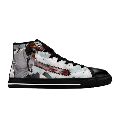 Chainsaw Man Denji Shoes High Top Sneakers