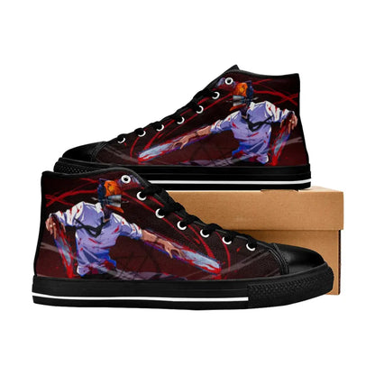 Chainsaw Man Denji Shoes High Top Sneakers