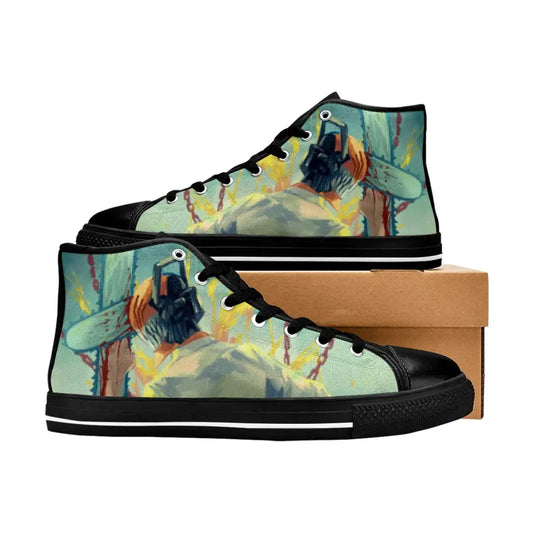 Chainsaw man Shoes High Top Sneakers