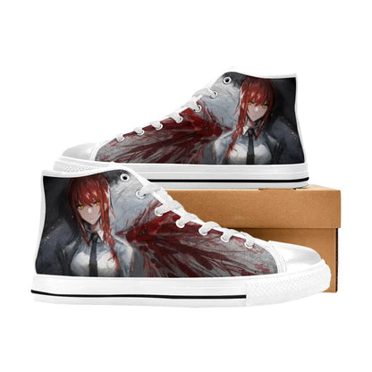 Chainsaw man Makima Contract Devil Shoes High Top Sneakers