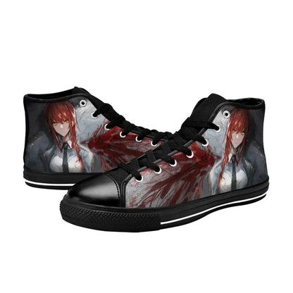 Chainsaw man Makima Contract Devil Shoes High Top Sneakers