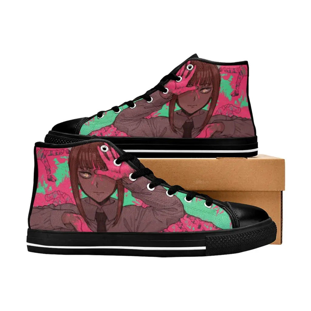 Chainsaw Man Makima Contract Devil Shoes High Top Sneakers