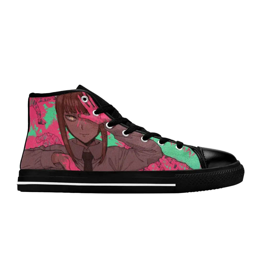 Chainsaw Man Makima Contract Devil Shoes High Top Sneakers