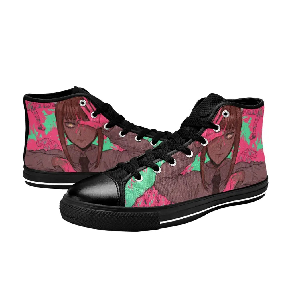 Chainsaw Man Makima Contract Devil Shoes High Top Sneakers