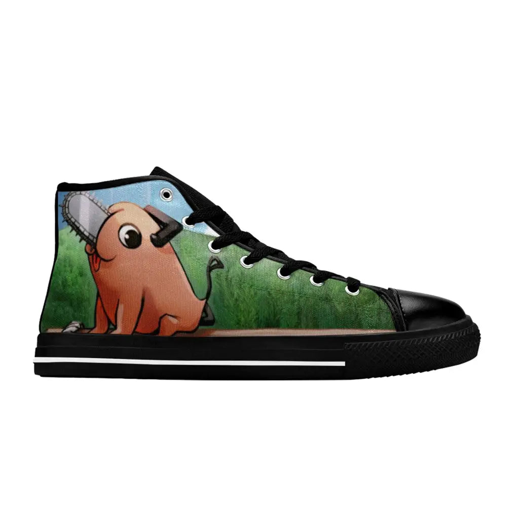 Chainsaw man Pochita Shoes High Top Sneakers