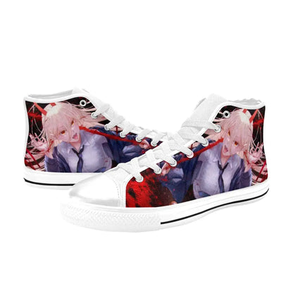 Chainsaw man Power Shoes High Top Sneakers