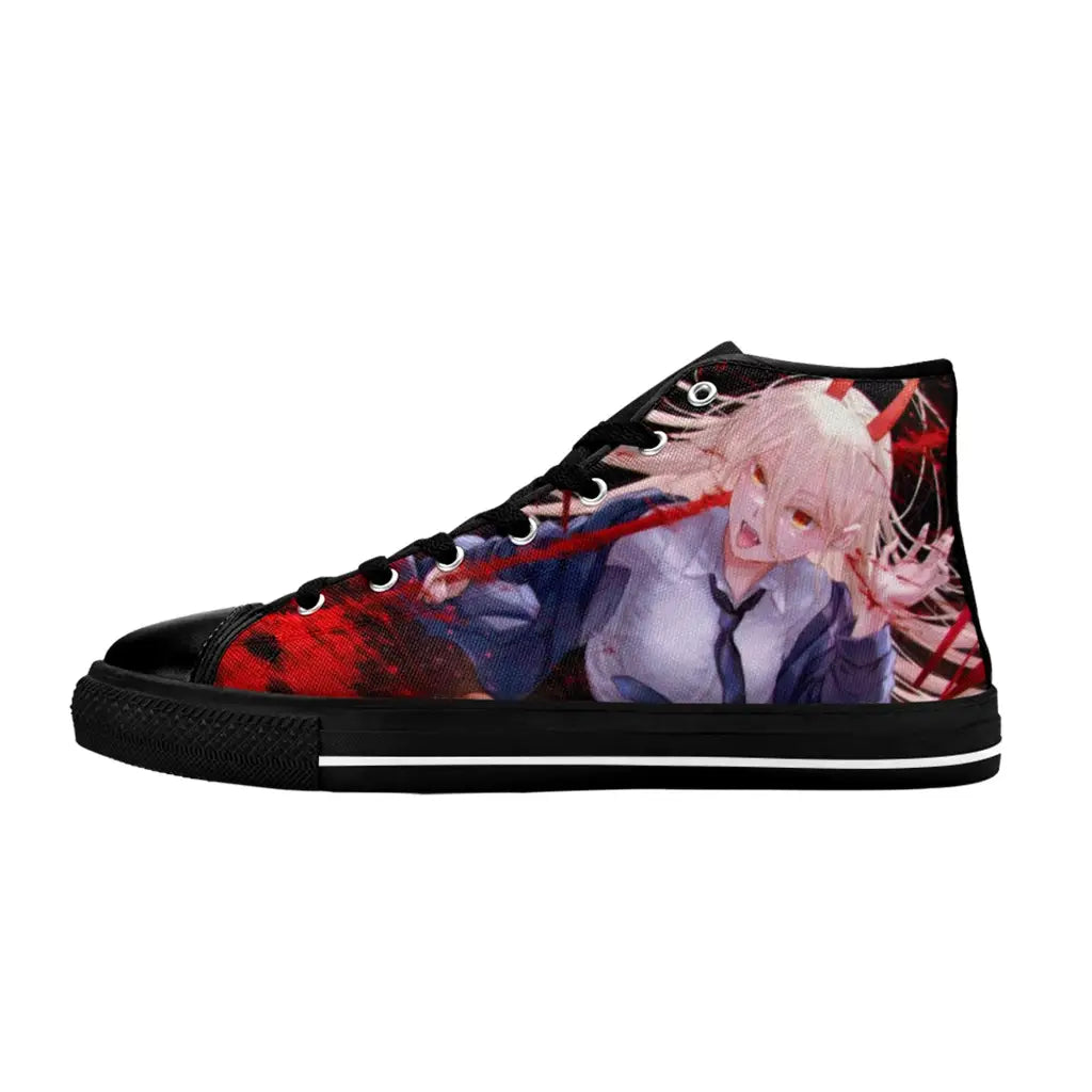 Chainsaw man Power Shoes High Top Sneakers