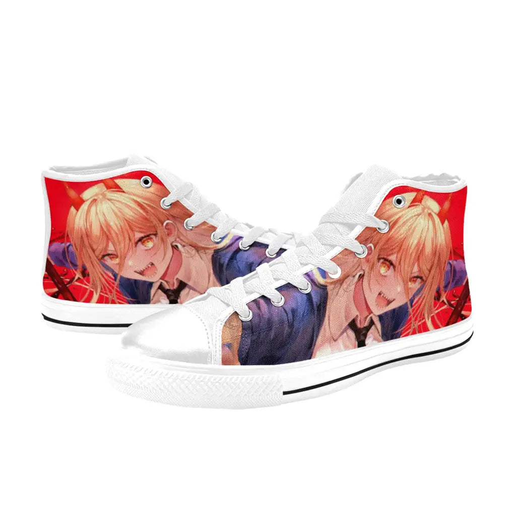 Chainsaw man Power Shoes High Top Sneakers