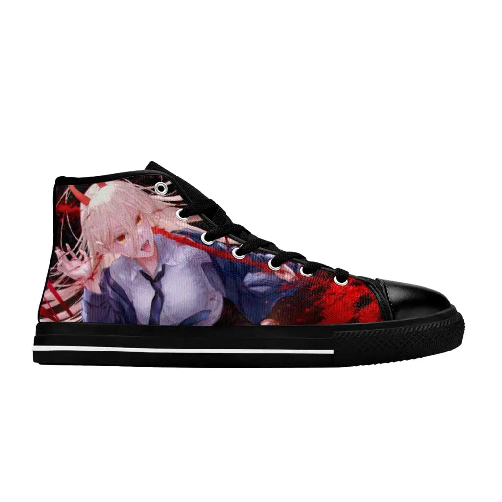 Chainsaw man Power Shoes High Top Sneakers