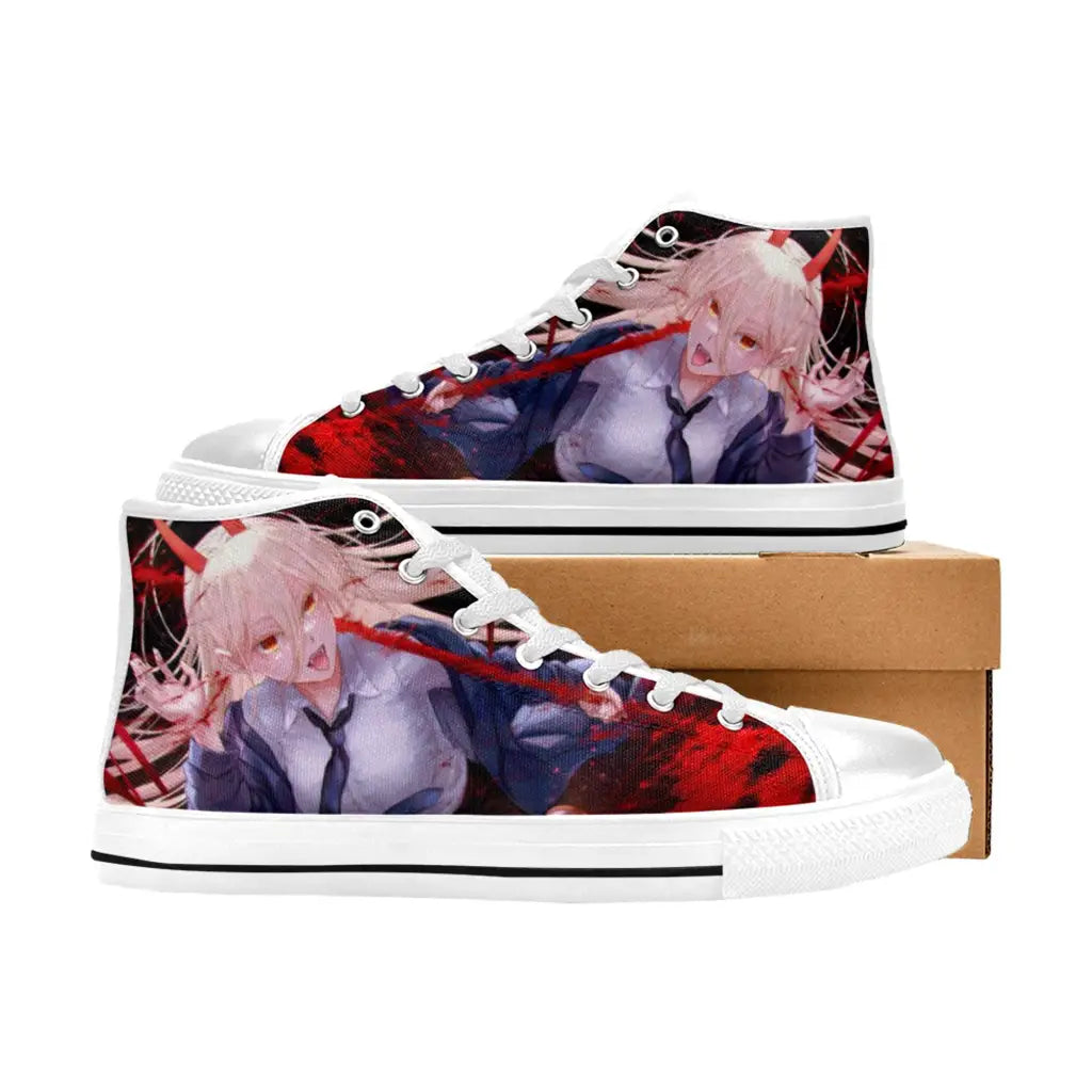 Chainsaw man Power Shoes High Top Sneakers