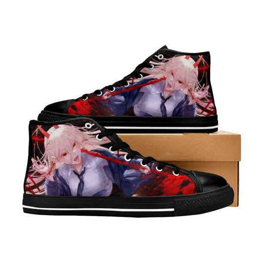 Chainsaw man Power Shoes High Top Sneakers