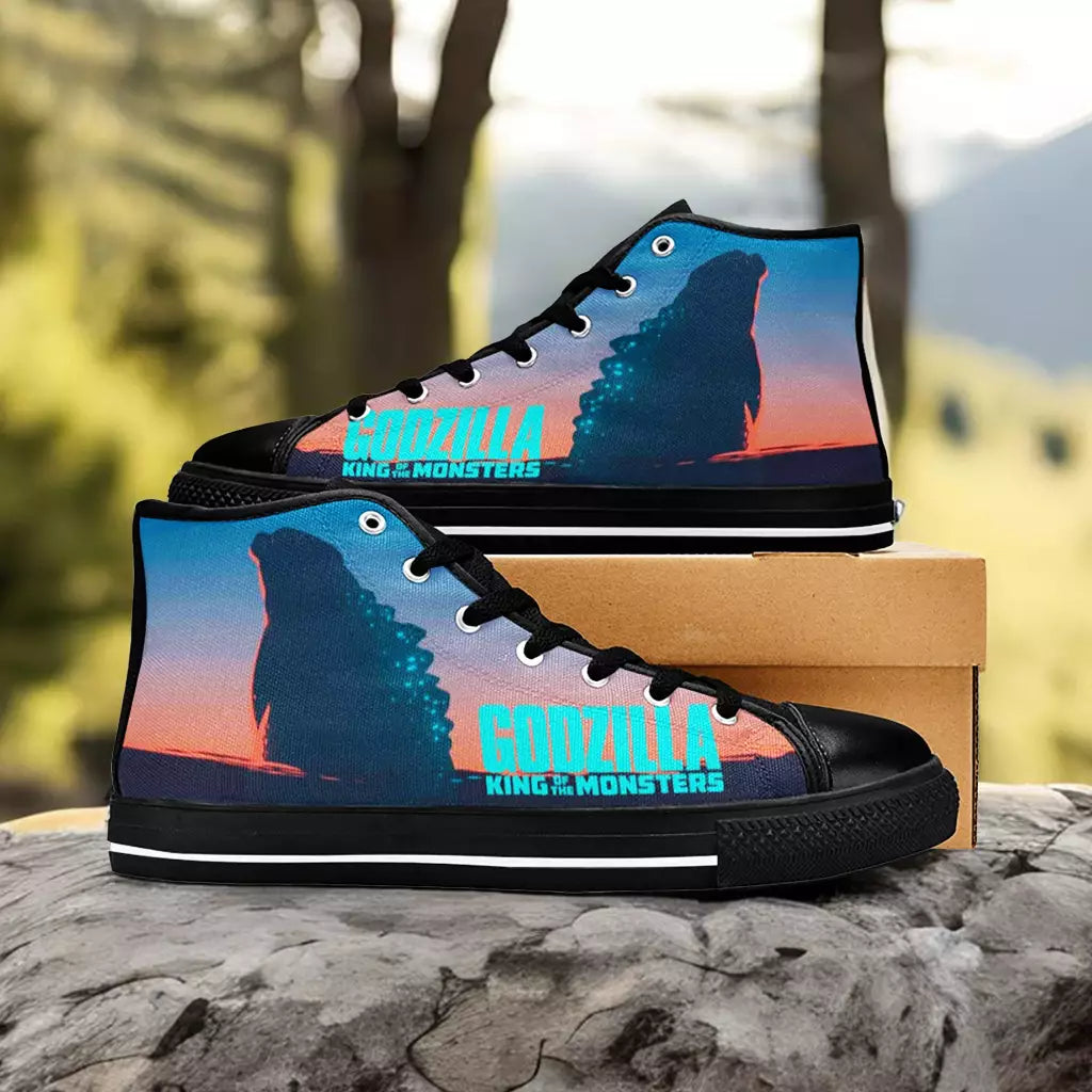 Chibi Godzilla King of the Monsters Custom High Top Sneakers Shoes