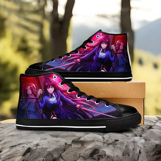 Claire Aurora The Eminence in Shadow Garden Custom High Top Sneakers Shoes