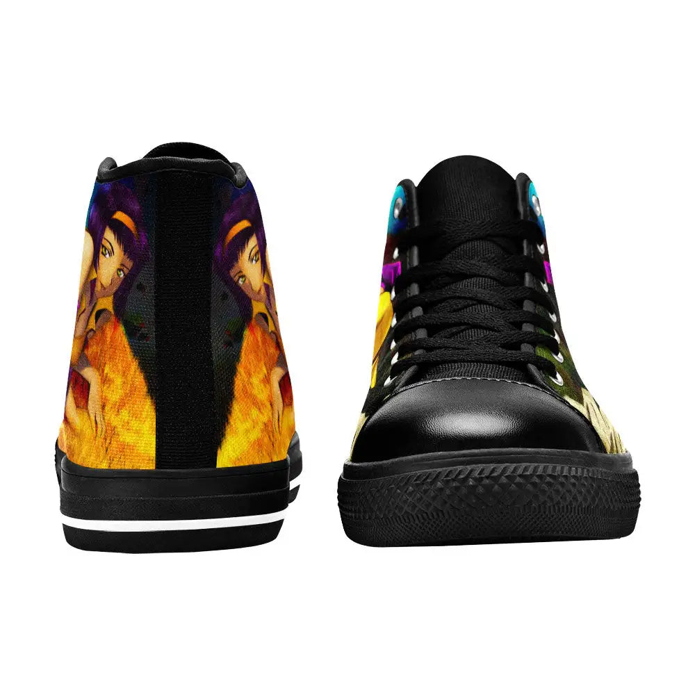 Cowboy Bebop Faye Valentine Custom High Top Sneakers Shoes