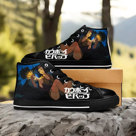 Cowboy Bebop Spike Spiegel Custom High Top Sneakers Shoes