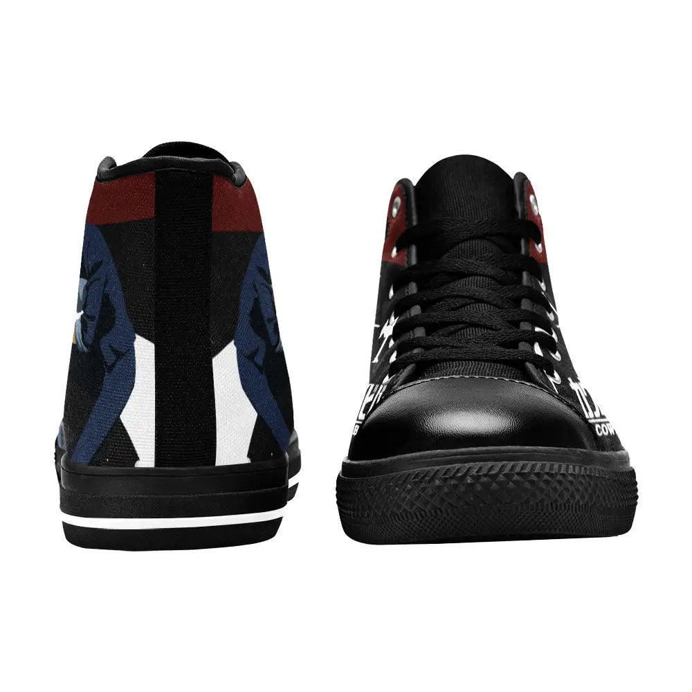 Cowboy Bebop Spike Spiegel Custom High Top Sneakers Shoes