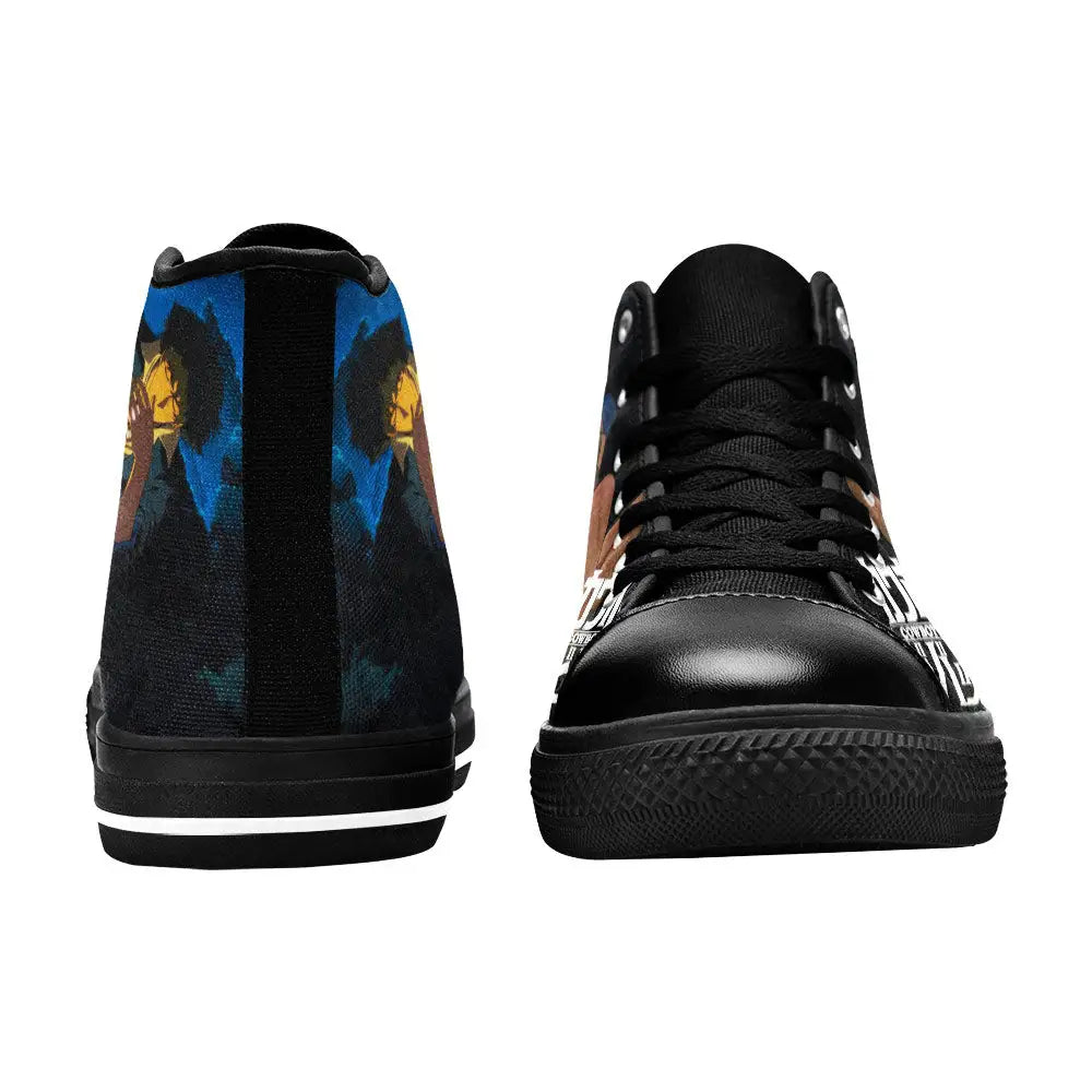 Cowboy Bebop Spike Spiegel Custom High Top Sneakers Shoes