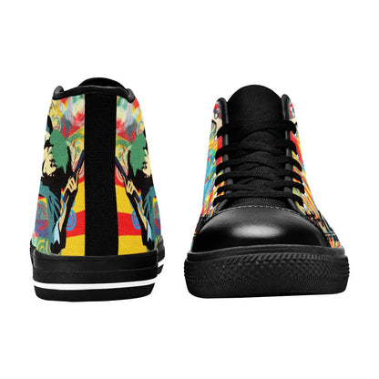 Cowboy Bebop Spike Spiegel Custom High Top Sneakers Shoes