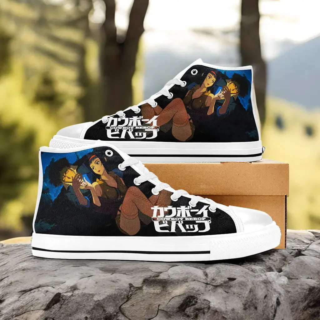 Cowboy Bebop Spike Spiegel Custom High Top Sneakers Shoes