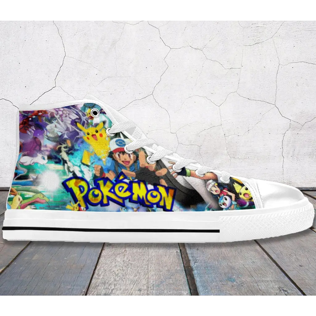 Custom Personalized Pokemon Anime Shoes High Top Sneakers