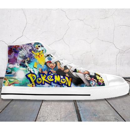 Custom Personalized Pokemon Anime Shoes High Top Sneakers