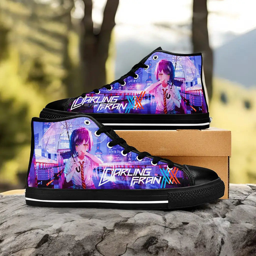 Darling in the Franxx Ichigo Custom High Top Sneakers Shoes