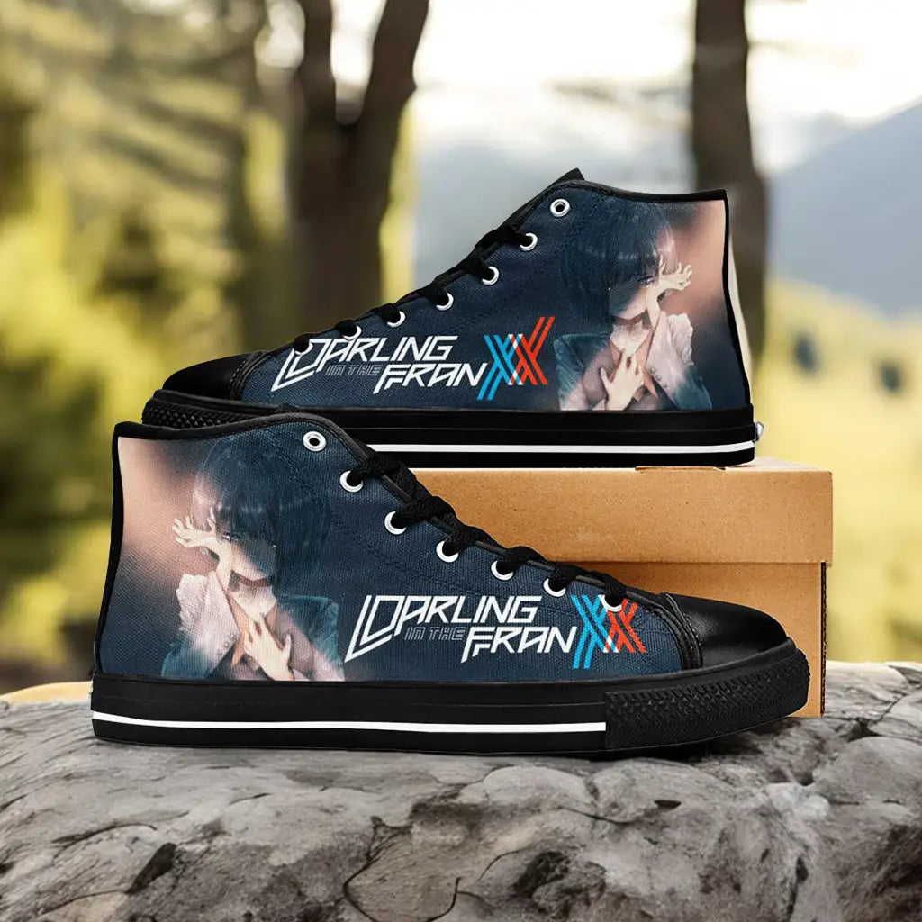 Darling in the Franxx Ichigo Custom High Top Sneakers Shoes