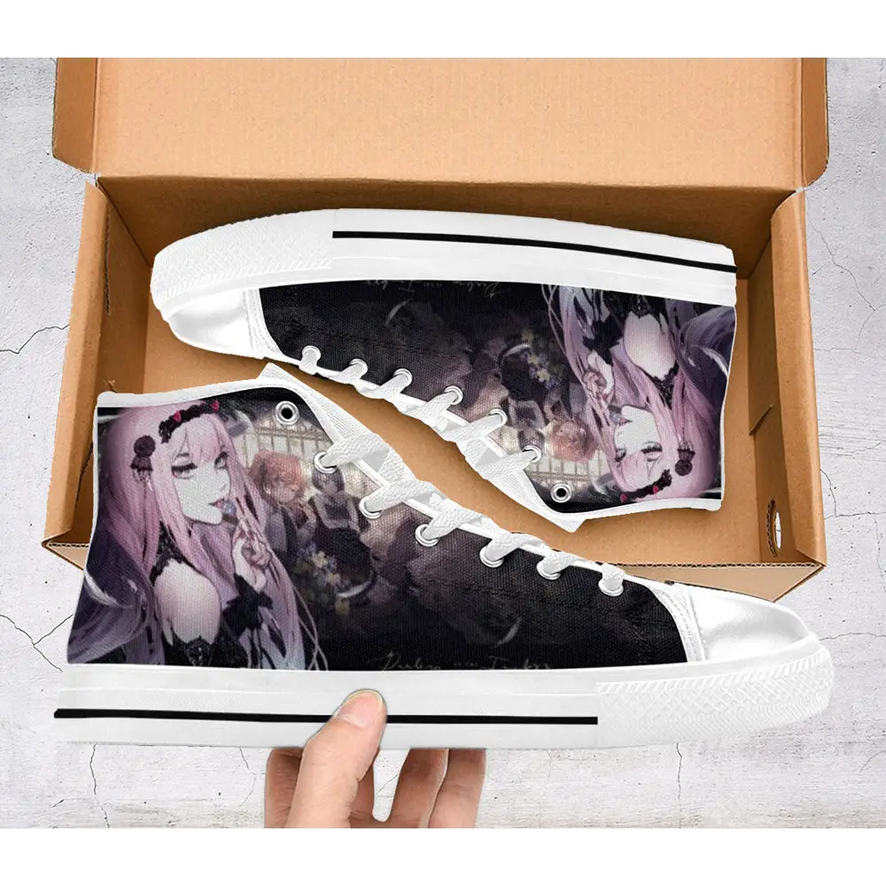 Darling In The Franxx Zero Two Shoes High Top Sneakers