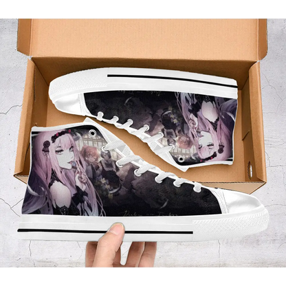 Darling In The Franxx Zero Two Shoes High Top Sneakers