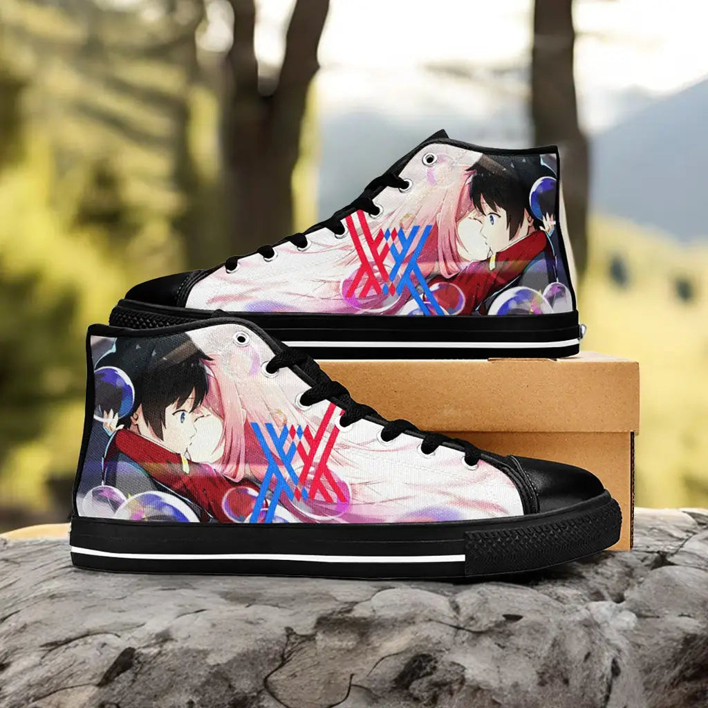 Darling in the Franxx Zero Two Custom High Top Sneakers Shoes