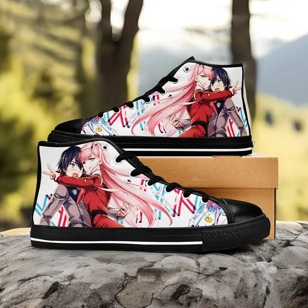 Darling in the Franxx Zero Two Custom High Top Sneakers Shoes