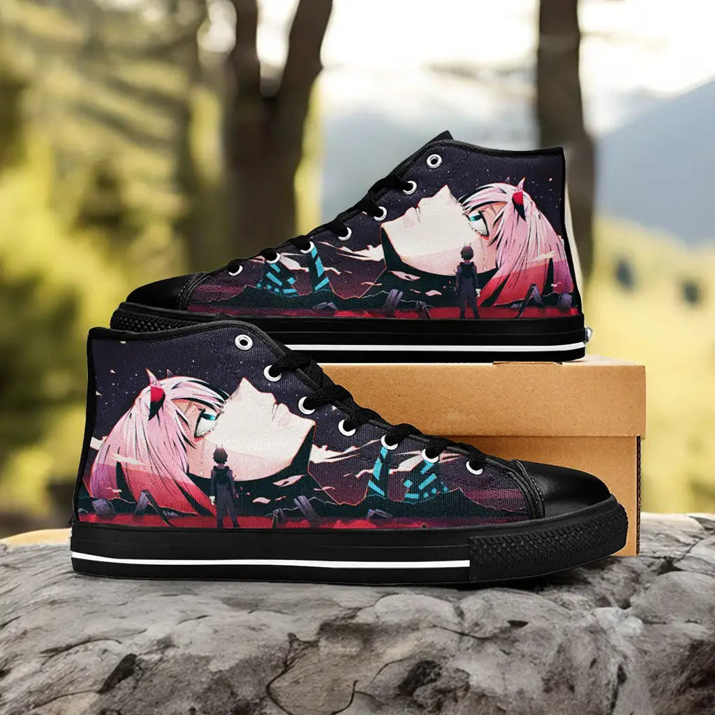 Darling in the Franxx Zero Two Custom High Top Sneakers Shoes