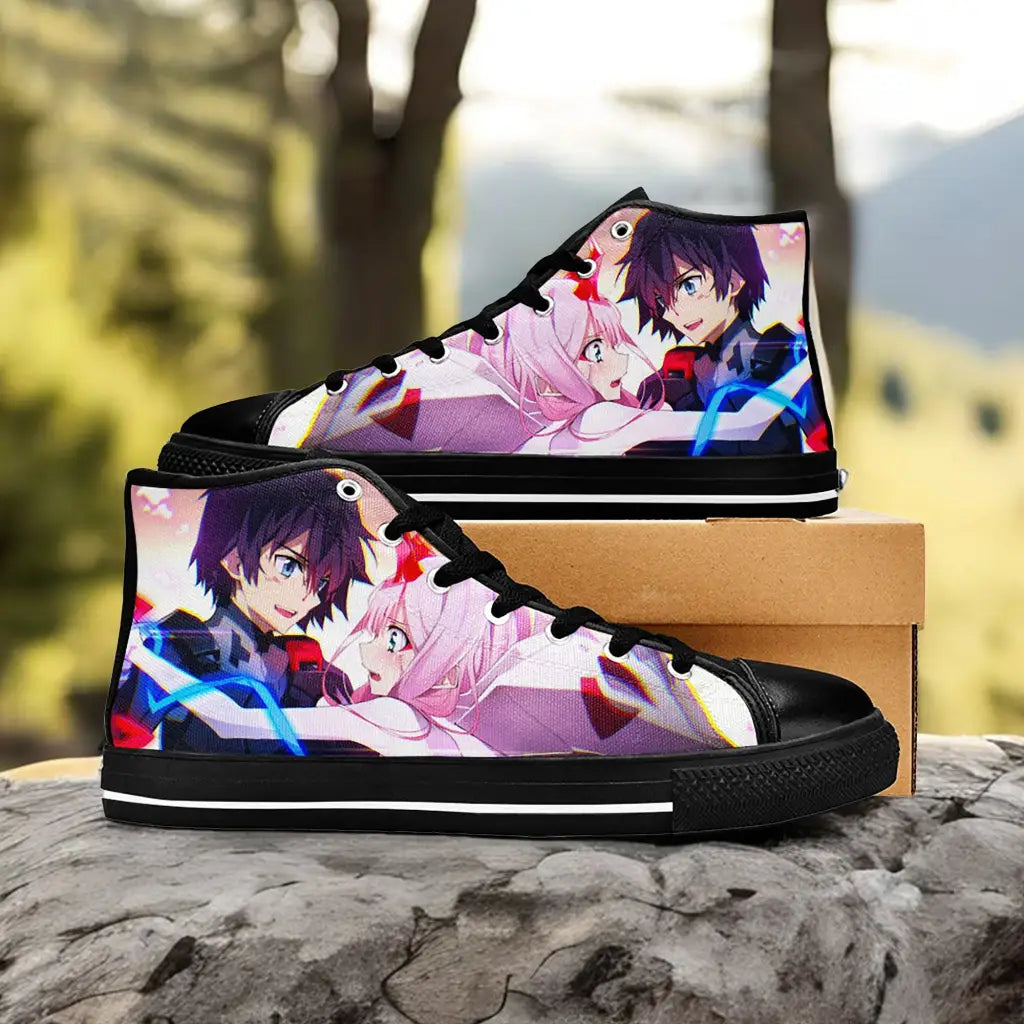 Darling in the Franxx Zero Two Custom High Top Sneakers Shoes