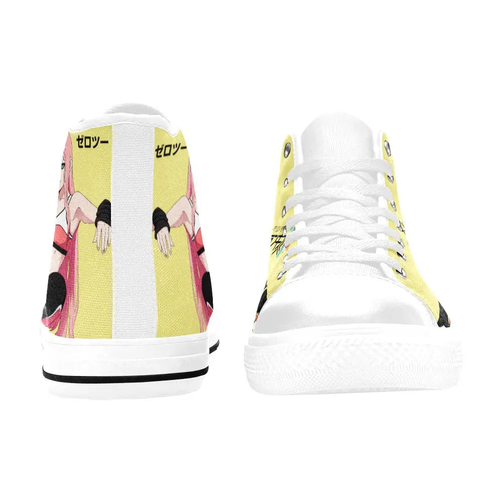 Darling in the Franxx Zero Two Custom High Top Sneakers Shoes