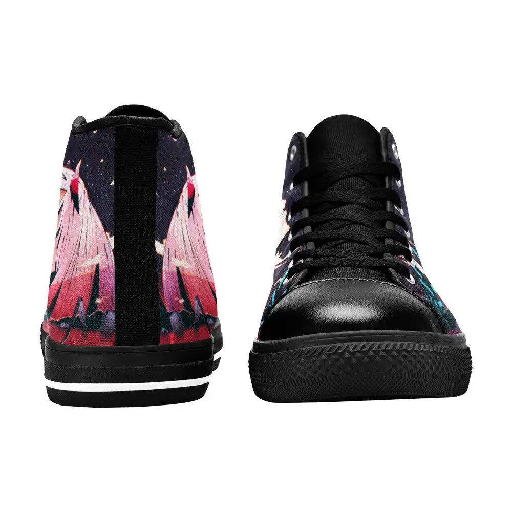 Darling in the Franxx Zero Two Custom High Top Sneakers Shoes