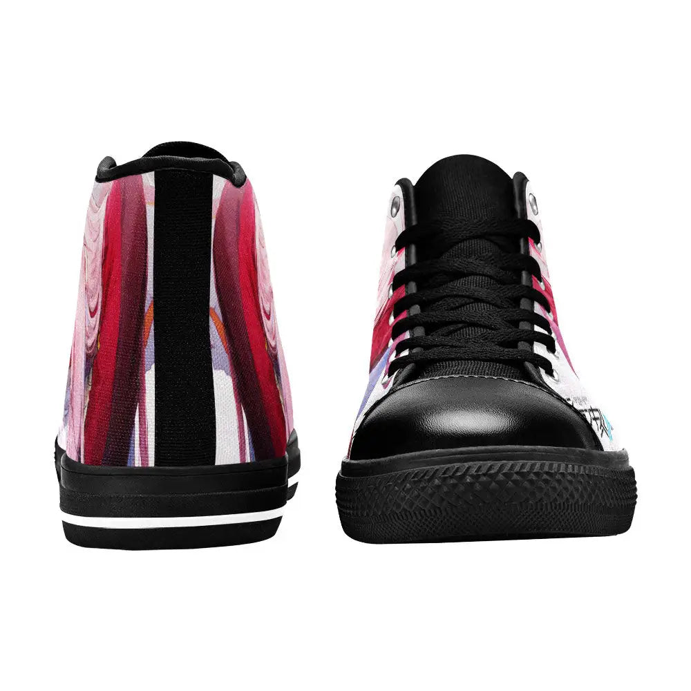 Darling in the Franxx Zero Two Custom High Top Sneakers Shoes