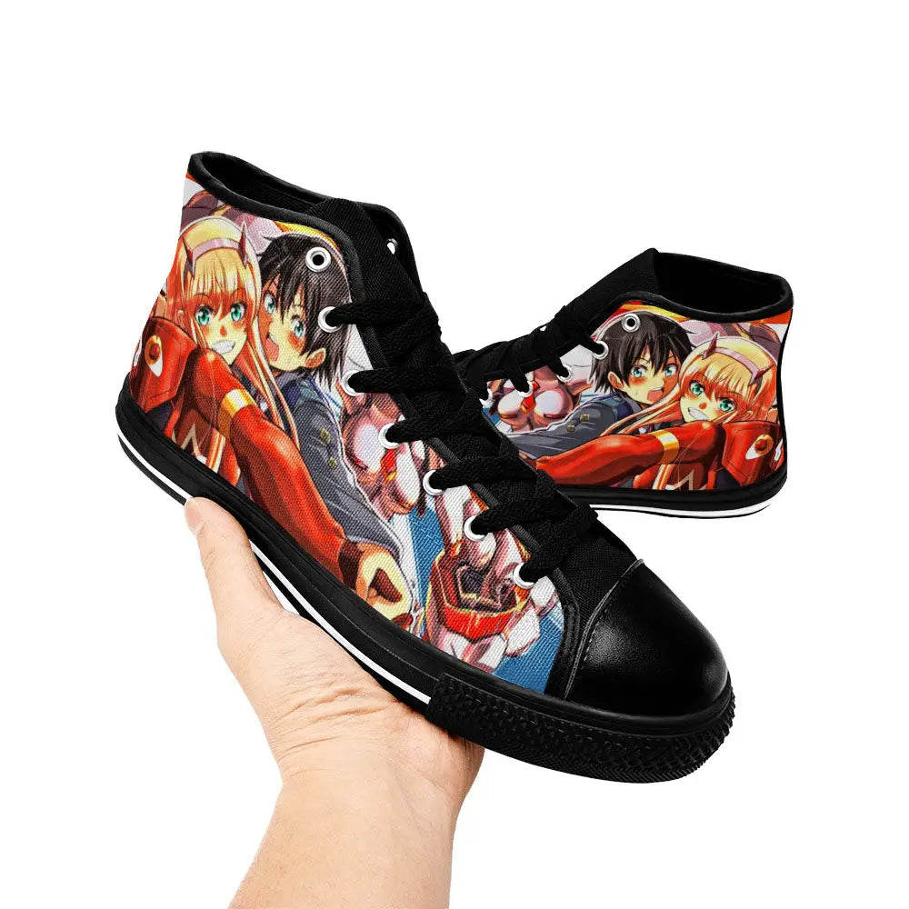 Darling in the Franxx Zero Two Custom High Top Sneakers Shoes