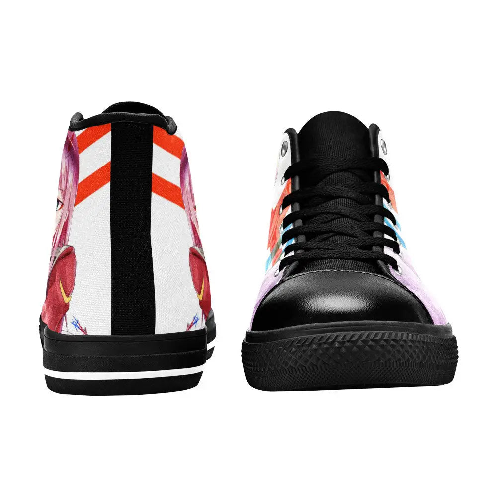 Darling in the Franxx Zero Two Custom High Top Sneakers Shoes