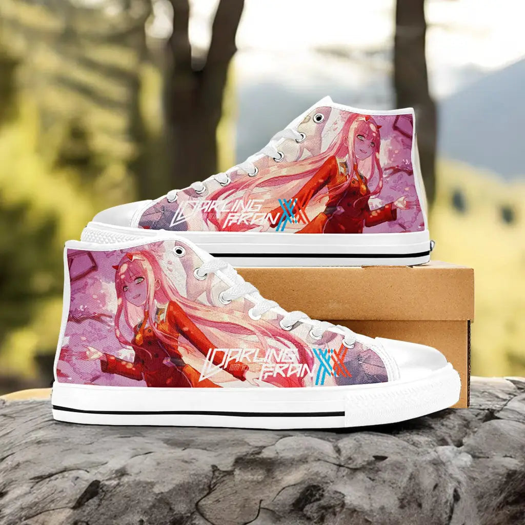 Darling in the Franxx Zero Two Custom High Top Sneakers Shoes