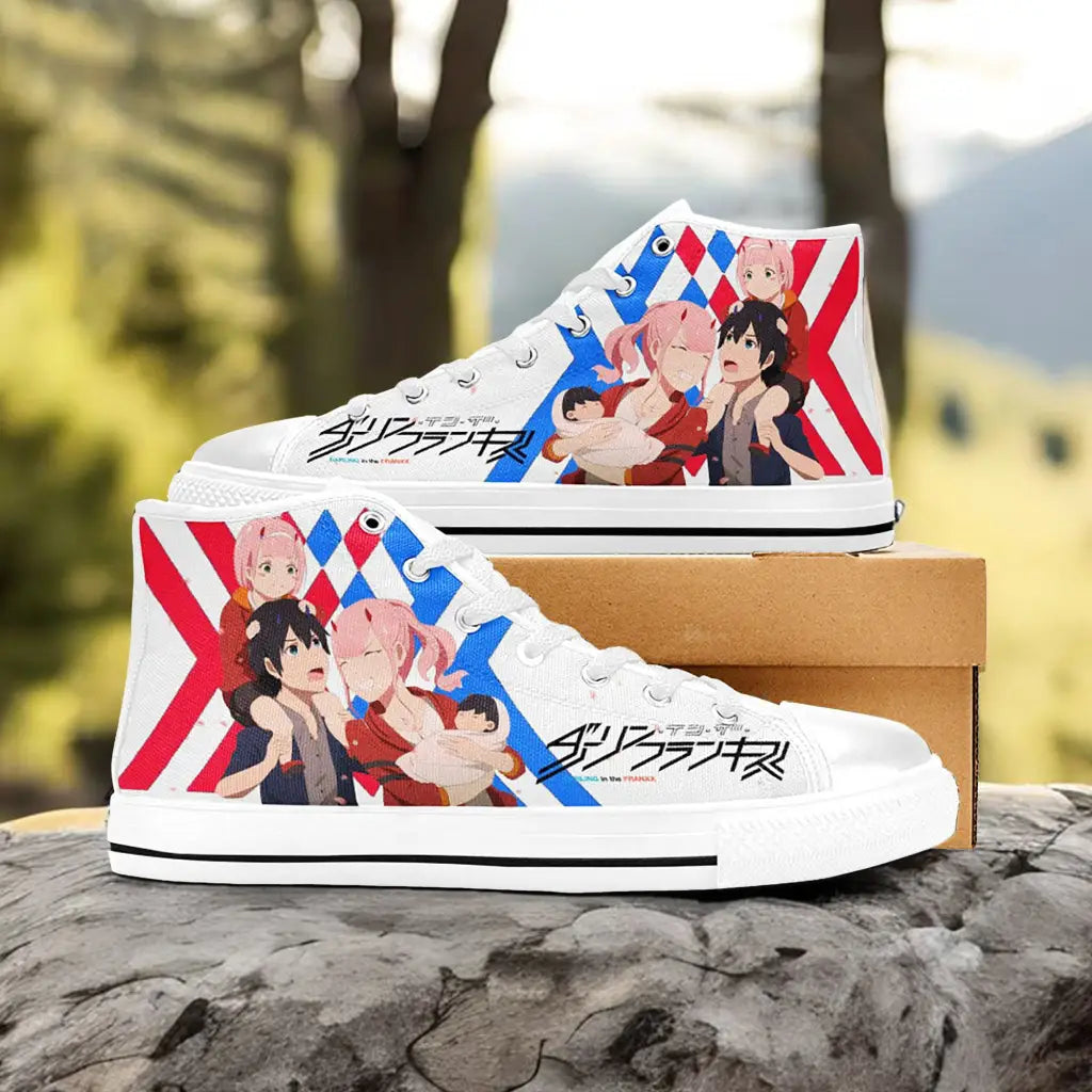 Darling in the Franxx Zero Two Custom High Top Sneakers Shoes