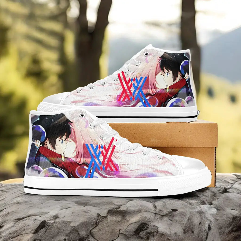 Darling in the Franxx Zero Two Custom High Top Sneakers Shoes