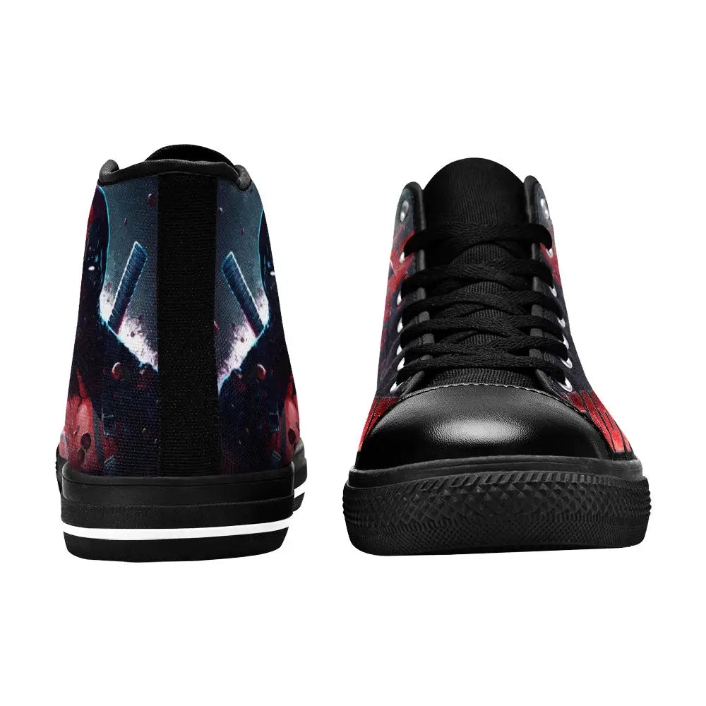 Deadpool Superhero Marvel Comics Custom High Top Sneakers Shoes